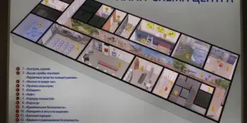 Наведванне цэнтра бяспекі