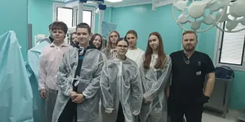 Прафарыентацыйнае мерапрыемства. Наведванне ЦРБ г.Барысава