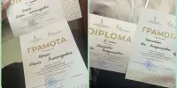 Поспех нашых гімназістак на канферэнцыі "Via scientiarum" у Нясвіжы
