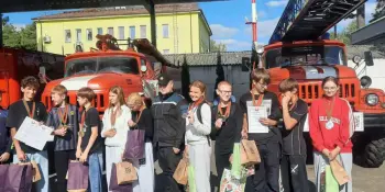 Спаборніцтва па пажарна-выратавальным спорце.